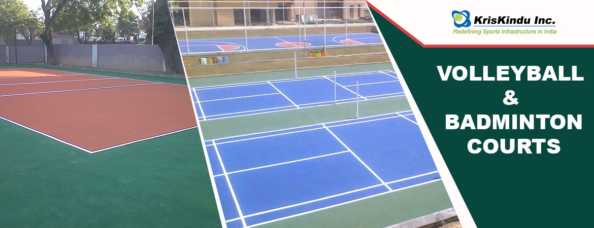 Kriskindu Volleyball and Badminton Courts Banner